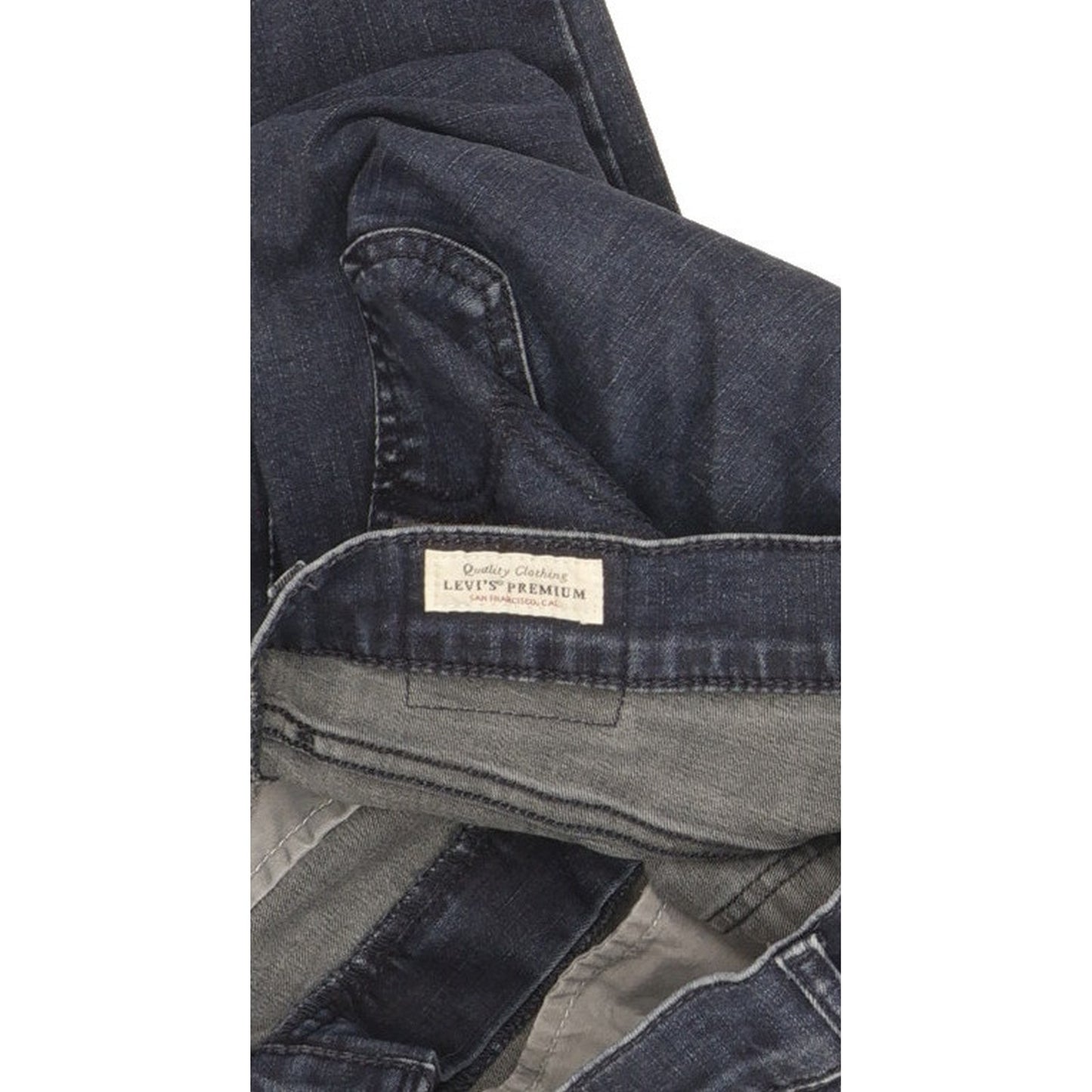Levi's Mile Blue Skinny Slim Stretch Jeans High Waisted W28 L31