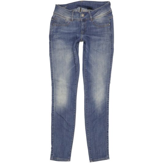 G-Star Lynn Women Blue Skinny Slim Stretch Jeans W31 L34