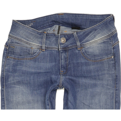 G-Star Lynn Women Blue Skinny Slim Stretch Jeans W31 L34