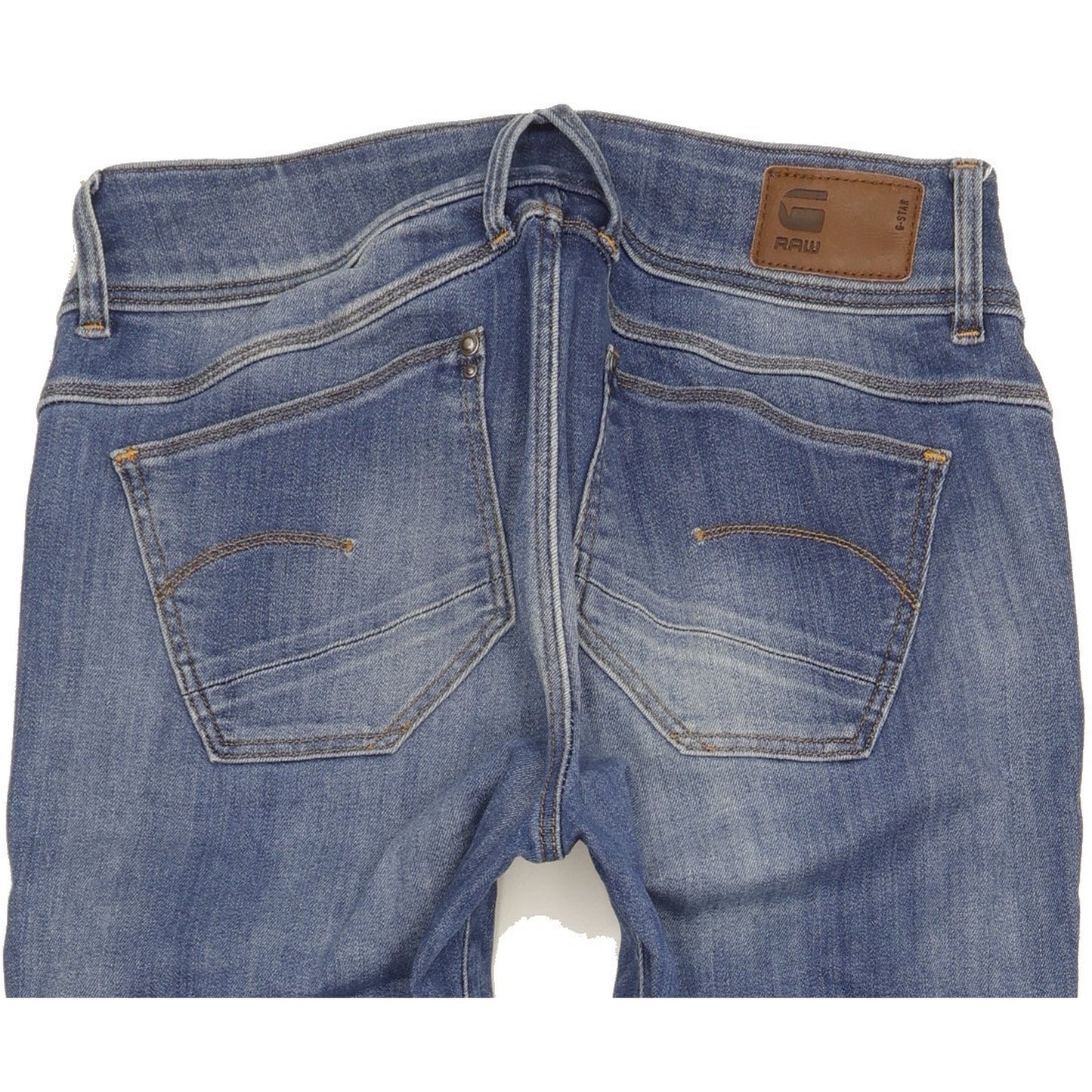 G-Star Lynn Women Blue Skinny Slim Stretch Jeans W31 L34