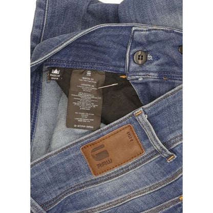 G-Star Lynn Women Blue Skinny Slim Stretch Jeans W31 L34