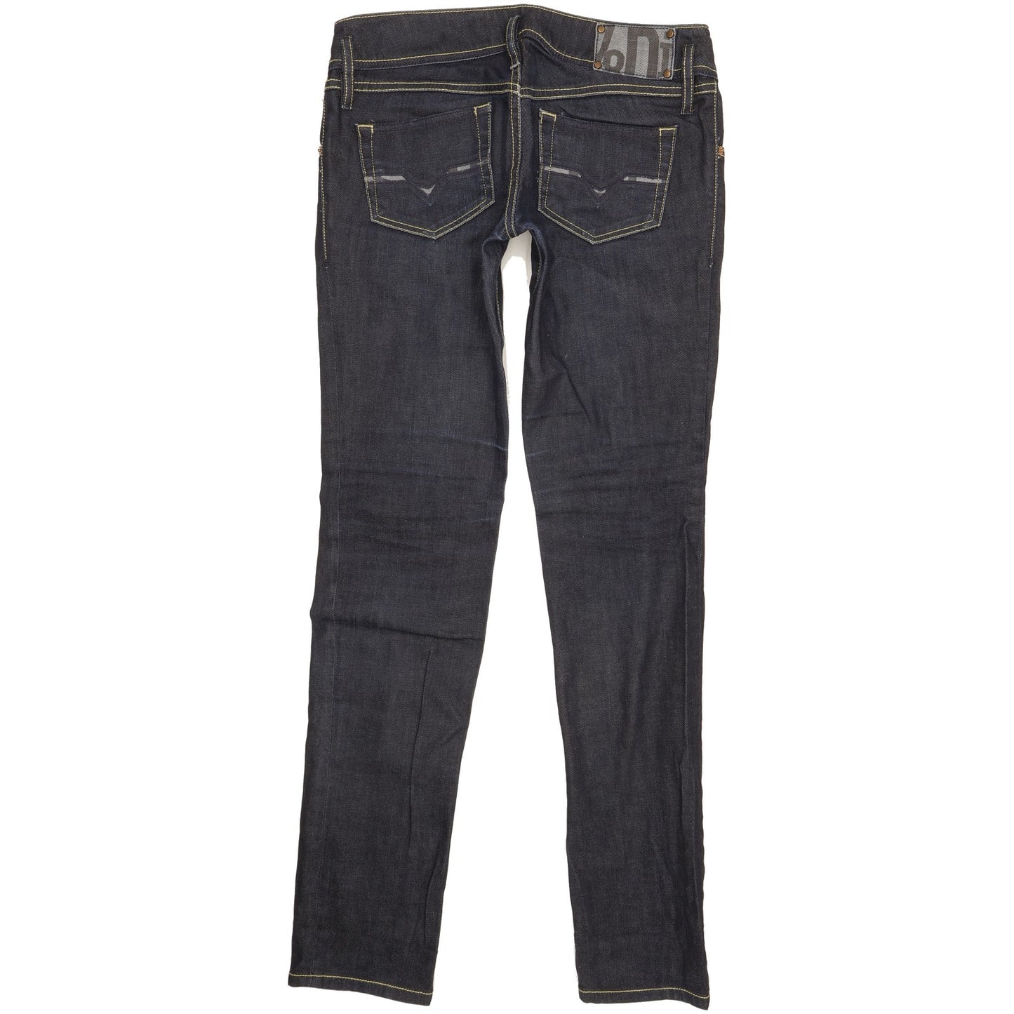 Diesel Matic Women Navy Skinny Slim Stretch Jeans W29 L33