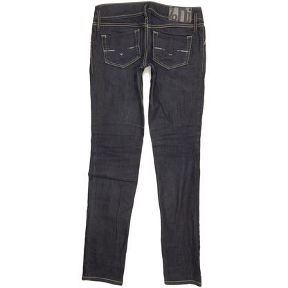Diesel Matic Women Navy Skinny Slim Stretch Jeans W29 L33