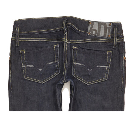Diesel Matic Women Navy Skinny Slim Stretch Jeans W29 L33