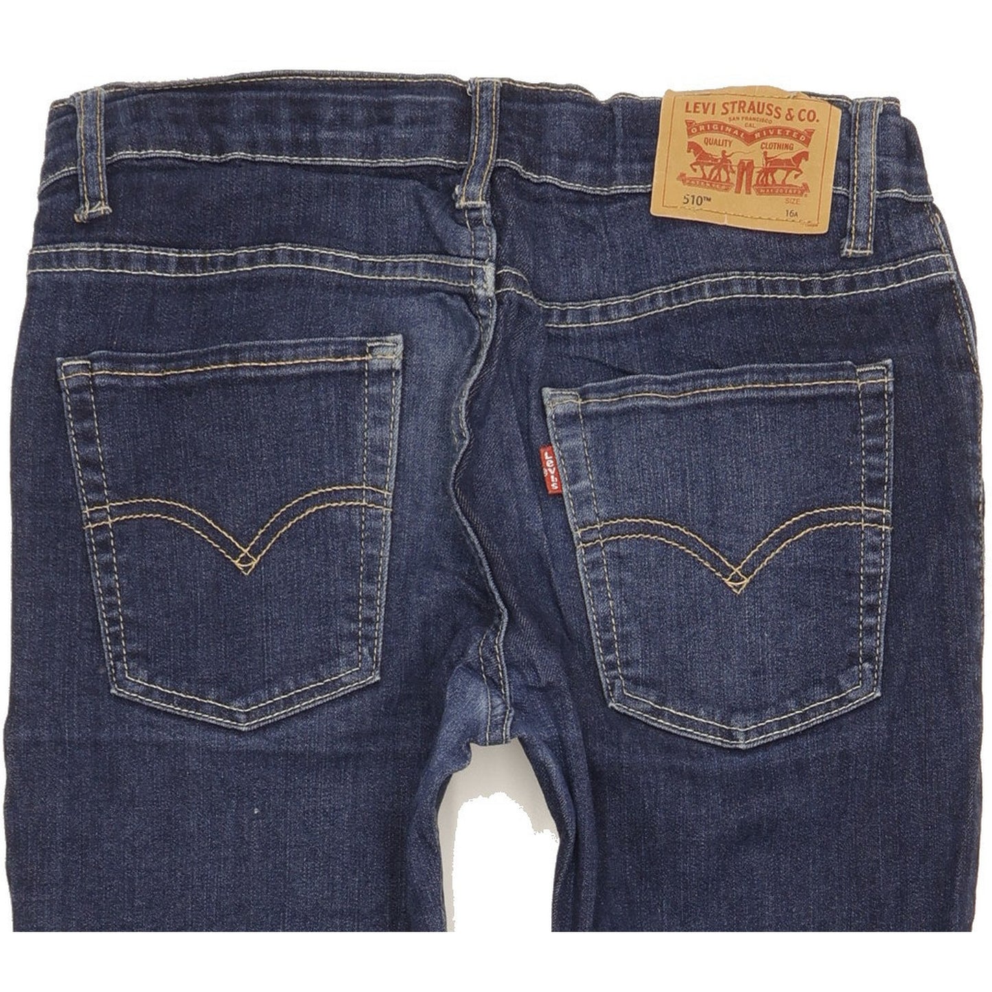 Levi's 510 Kids Blue Skinny Slim Stretch Jeans W28 L32