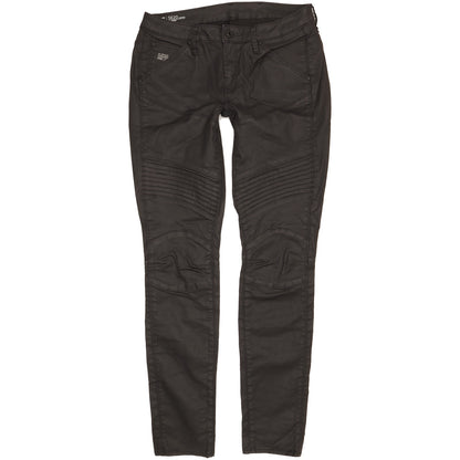 G-Star 5620 Women Black Skinny Slim Stretch Jeans W28 L32