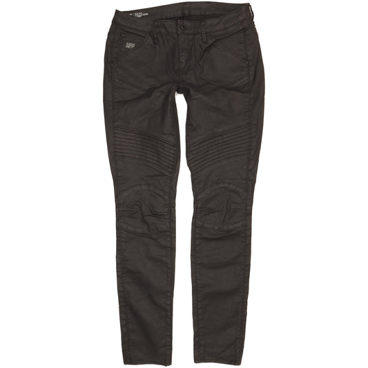 G-Star 5620 Women Black Skinny Slim Stretch Jeans W28 L32