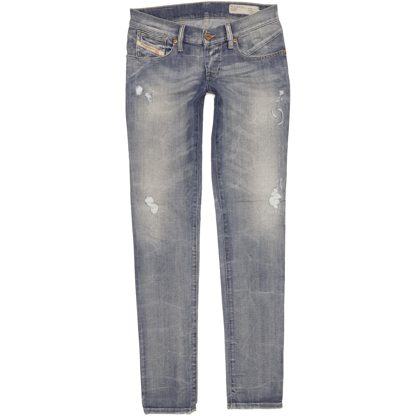 Diesel Getlegg Women Blue Skinny Slim Stretch Jeans W27 L34