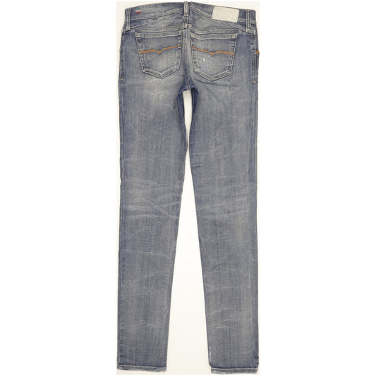 Diesel Getlegg Women Blue Skinny Slim Stretch Jeans W27 L34