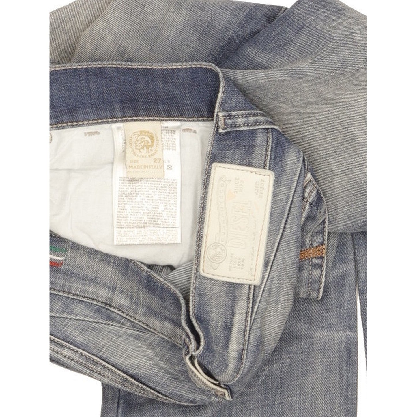 Diesel Getlegg Women Blue Skinny Slim Stretch Jeans W27 L34