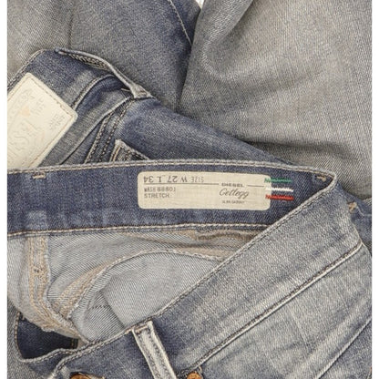 Diesel Getlegg Women Blue Skinny Slim Stretch Jeans W27 L34