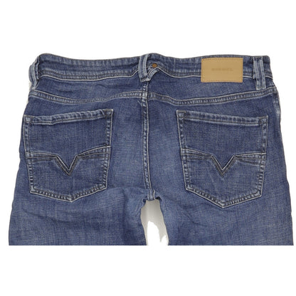 Diesel Larkee Men Blue Flared Regular Stretch Jeans W34 L36