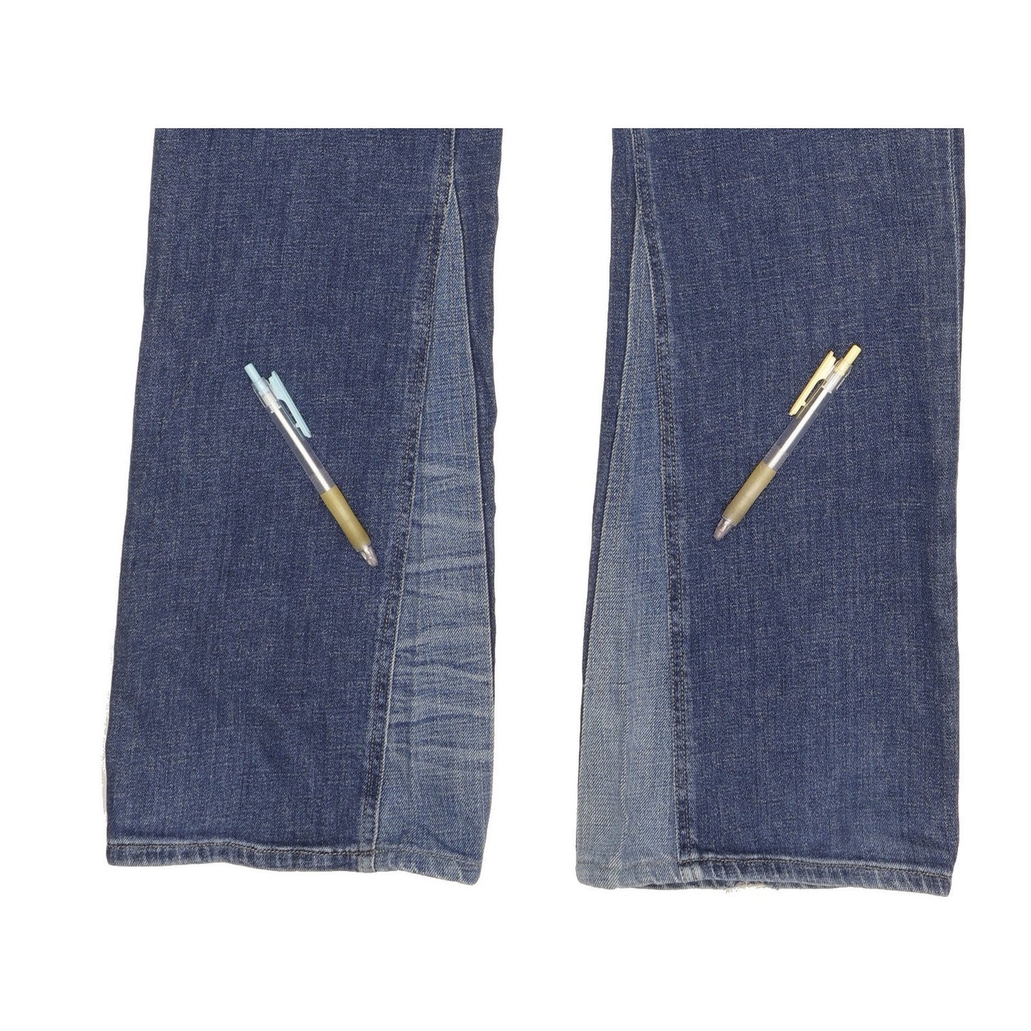 Diesel Larkee Men Blue Flared Regular Stretch Jeans W34 L36