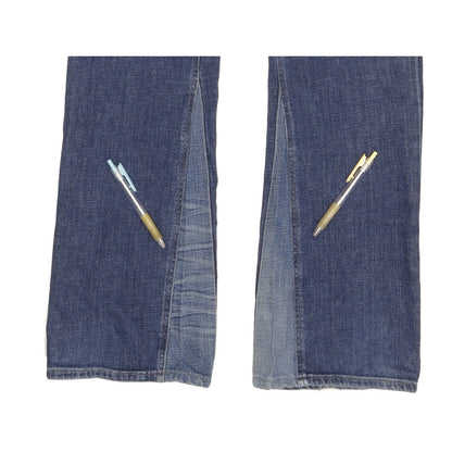 Diesel Larkee Men Blue Flared Regular Stretch Jeans W34 L36