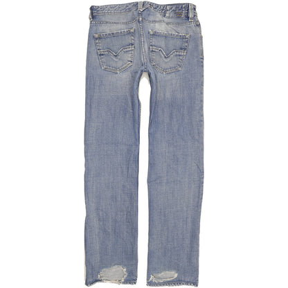 Diesel Larkee Men Blue Straight Regular Jeans W32 L34