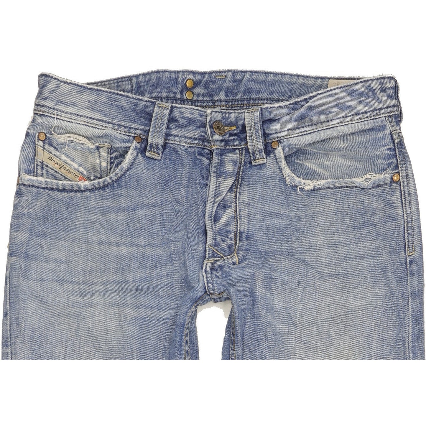 Diesel Larkee Men Blue Straight Regular Jeans W32 L34