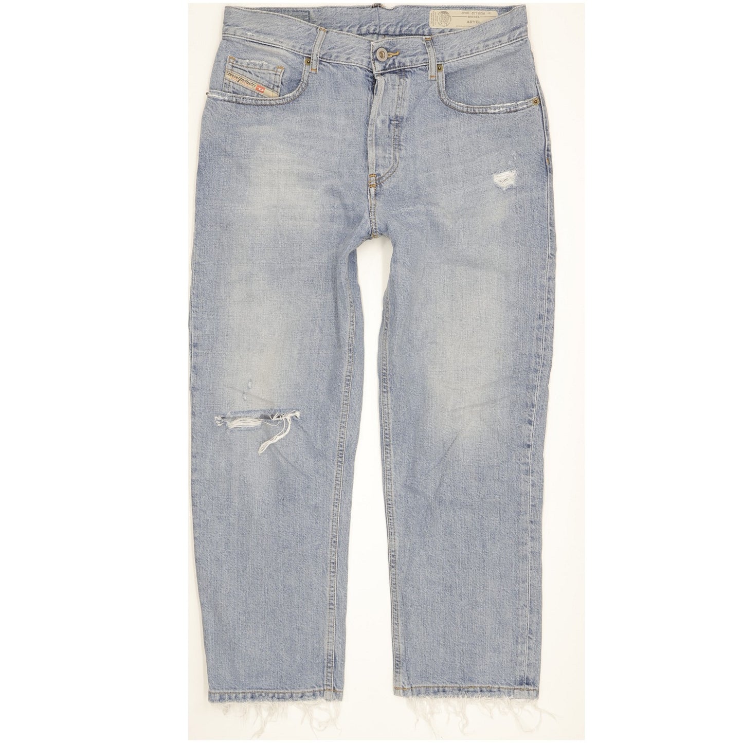Diesel Aryel Blue Straight Regular Jeans High Waisted W28 L30