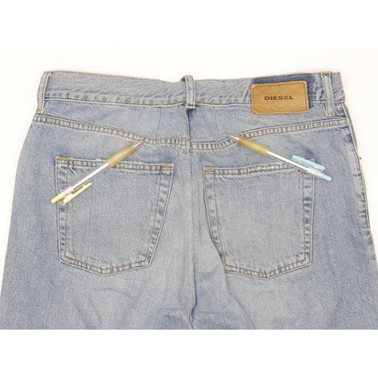 Diesel Aryel Blue Straight Regular Jeans High Waisted W28 L30