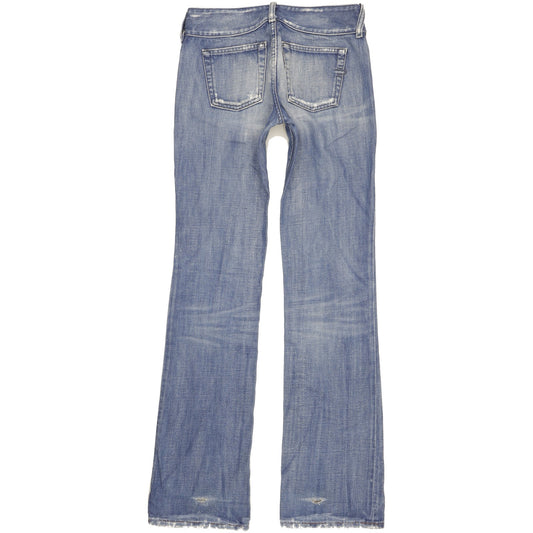 Diesel Cherone Women Blue Bootcut Slim Jeans W27 L34
