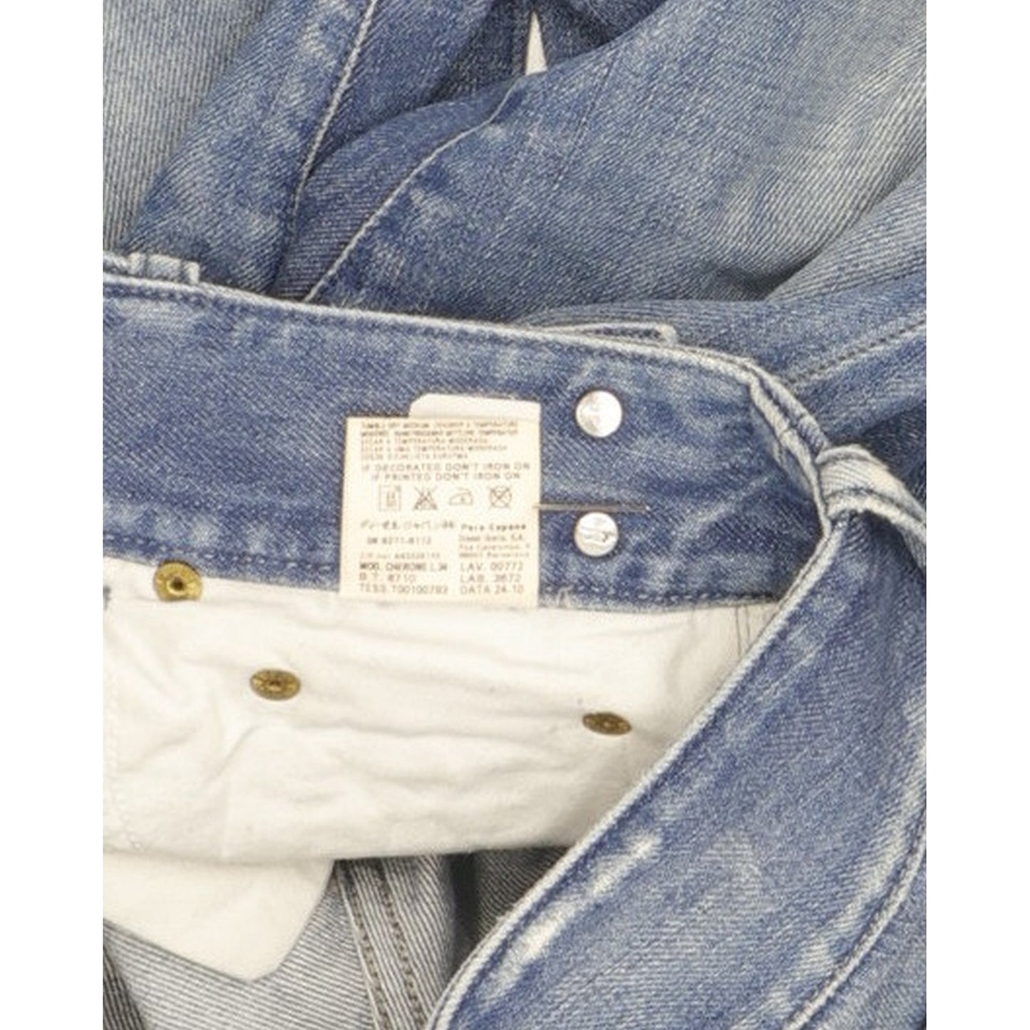Diesel Cherone Women Blue Bootcut Slim Jeans W27 L34