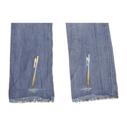Diesel Cherone Women Blue Bootcut Slim Jeans W27 L34