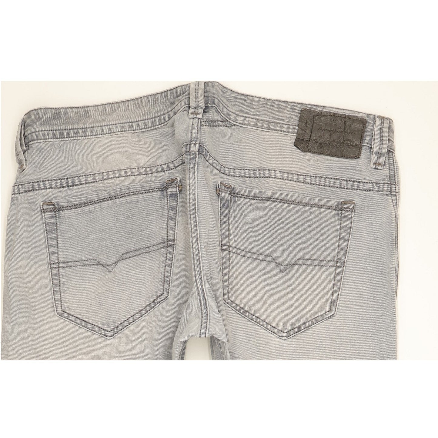 Diesel Thavar Men Grey Straight Regular Jeans W36 L30