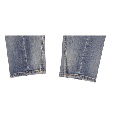Diesel Fayza Blue Tapered Relaxed Boyfriend Stretch Jeans High Waisted W29 L32