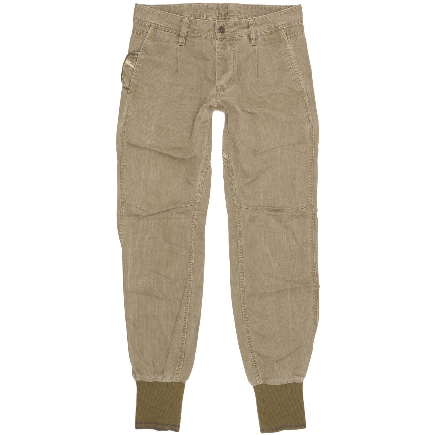 Diesel Argon Men Green Tapered Relaxed Jeans W30 L32
