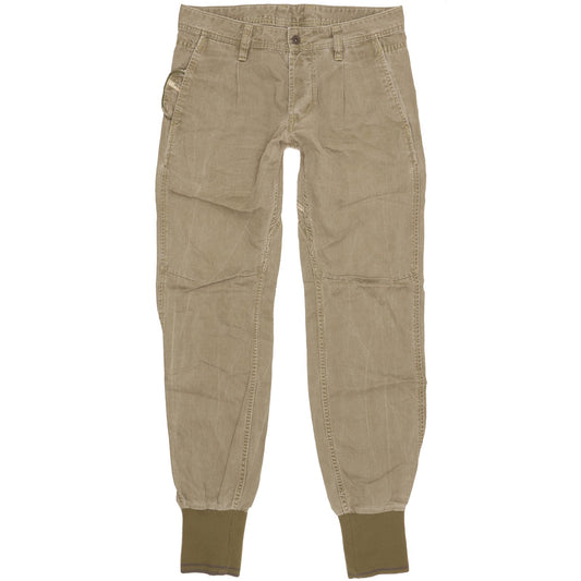 Diesel Argon Men Green Tapered Relaxed Jeans W30 L32