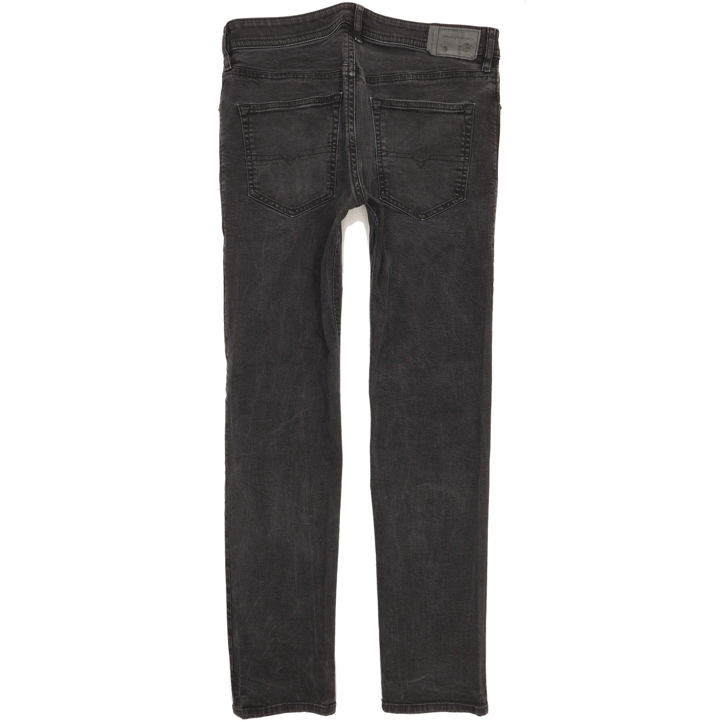 Diesel Buster Men Black Tapered Slim Stretch Jeans W33 L31