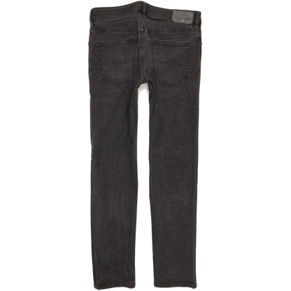 Diesel Buster Men Black Tapered Slim Stretch Jeans W33 L31