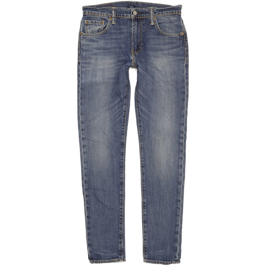 Levi's 512 Men Blue Tapered Slim Stretch Jeans W30 L33