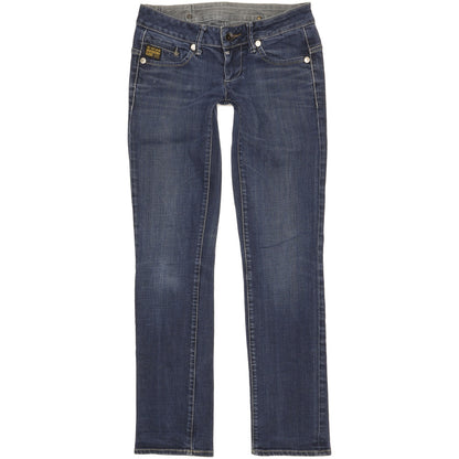 G-Star Midge Blue Straight Regular Jeans W27 L31