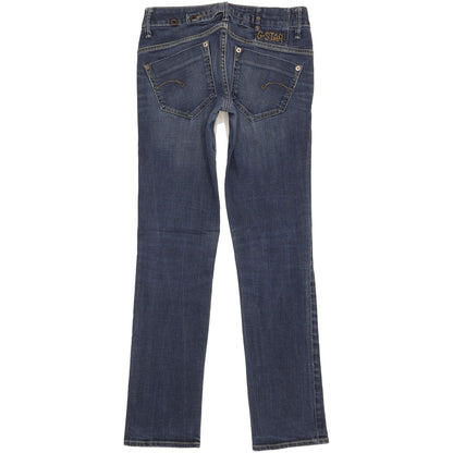 G-Star Midge Blue Straight Regular Jeans W27 L31