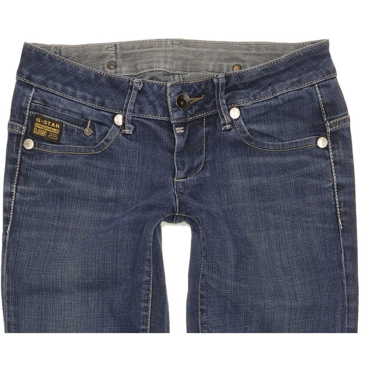 G-Star Midge Blue Straight Regular Jeans W27 L31
