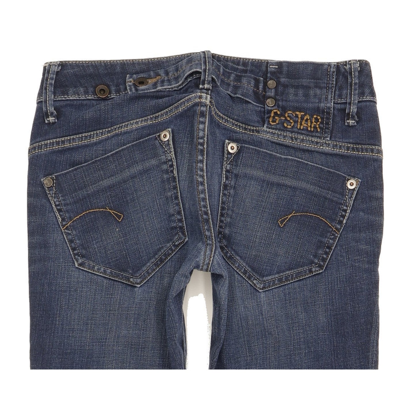 G-Star Midge Blue Straight Regular Jeans W27 L31