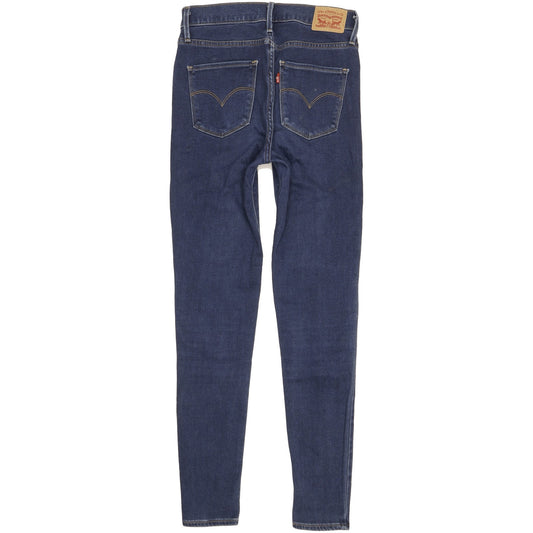 Levi's 720 Women Blue Skinny Slim Stretch Jeans W27 L30