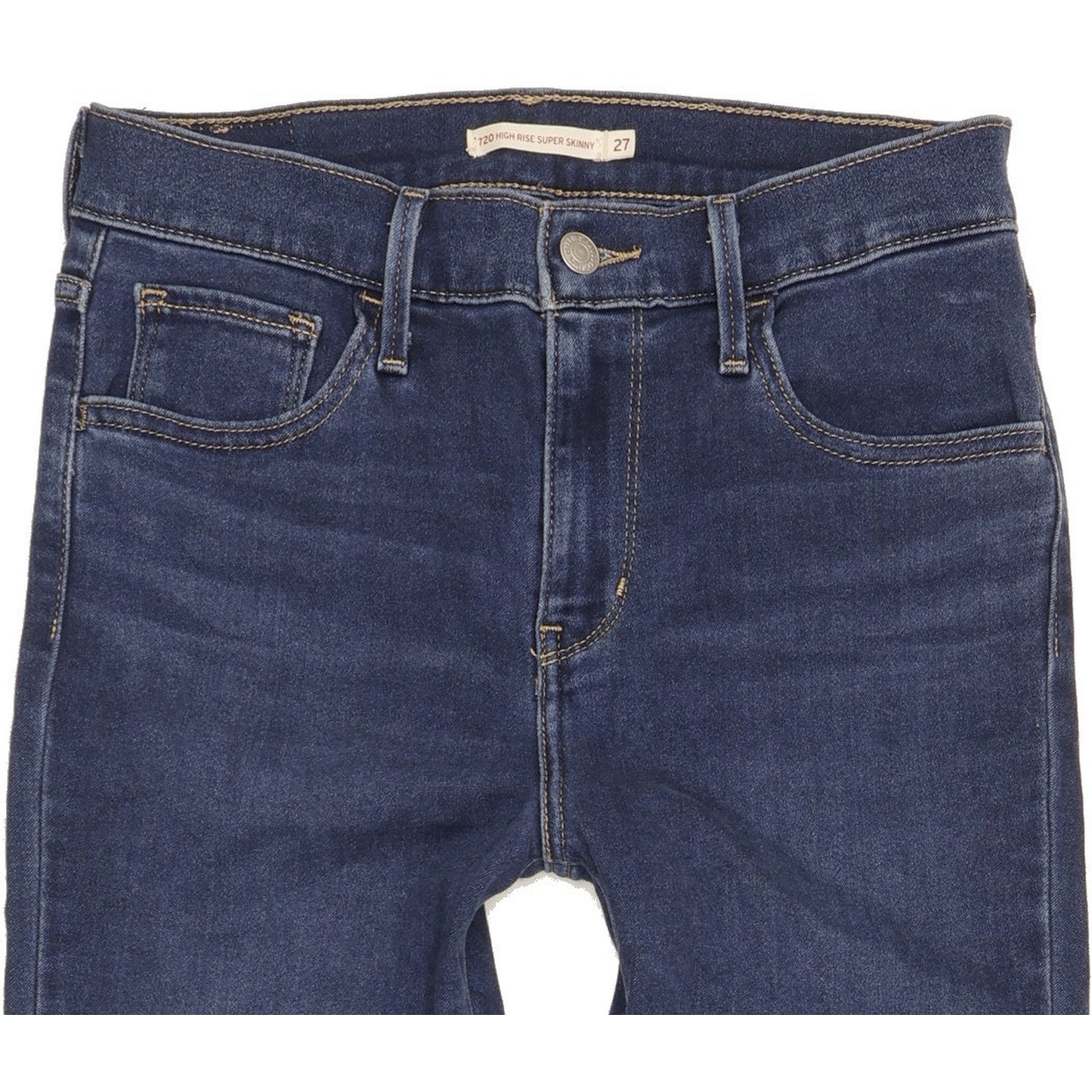 Levi's 720 Women Blue Skinny Slim Stretch Jeans W27 L30