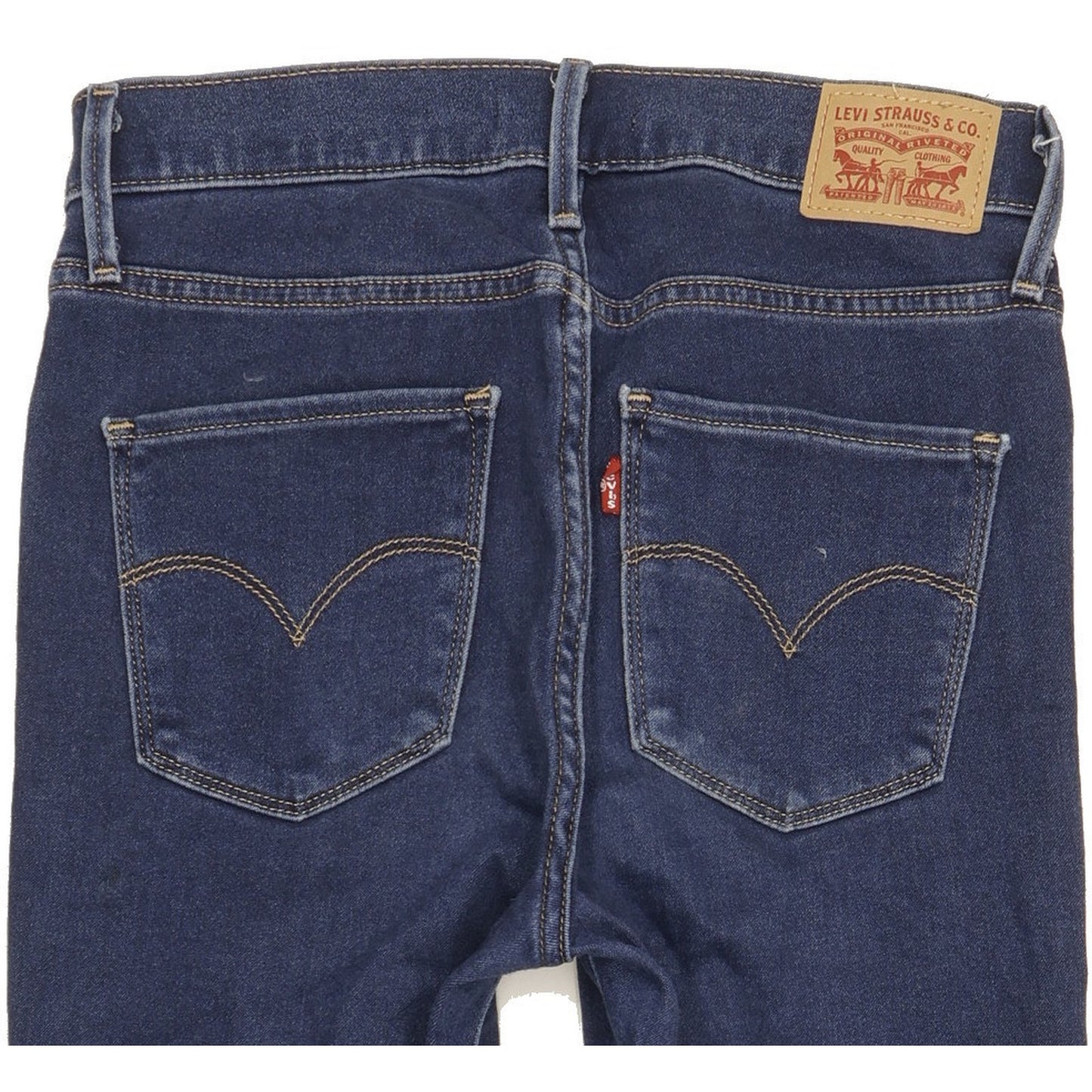 Levi's 720 Women Blue Skinny Slim Stretch Jeans W27 L30