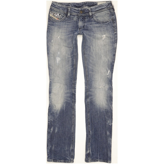 Diesel Lowky Women Blue Straight Slim Jeans W27 L32