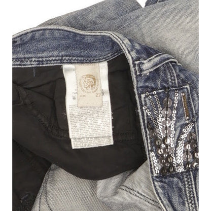 Diesel Lowky Women Blue Straight Slim Jeans W27 L32