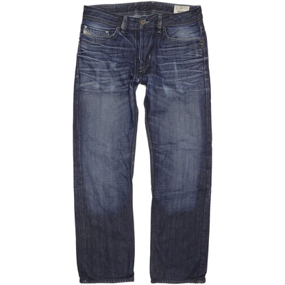 Diesel Mennit Men Blue Straight Regular Jeans W32 L29