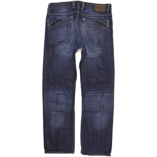 Diesel Mennit Men Blue Straight Regular Jeans W32 L29