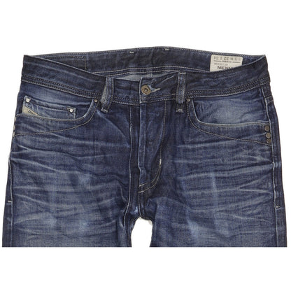 Diesel Mennit Men Blue Straight Regular Jeans W32 L29