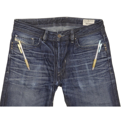 Diesel Mennit Men Blue Straight Regular Jeans W32 L29