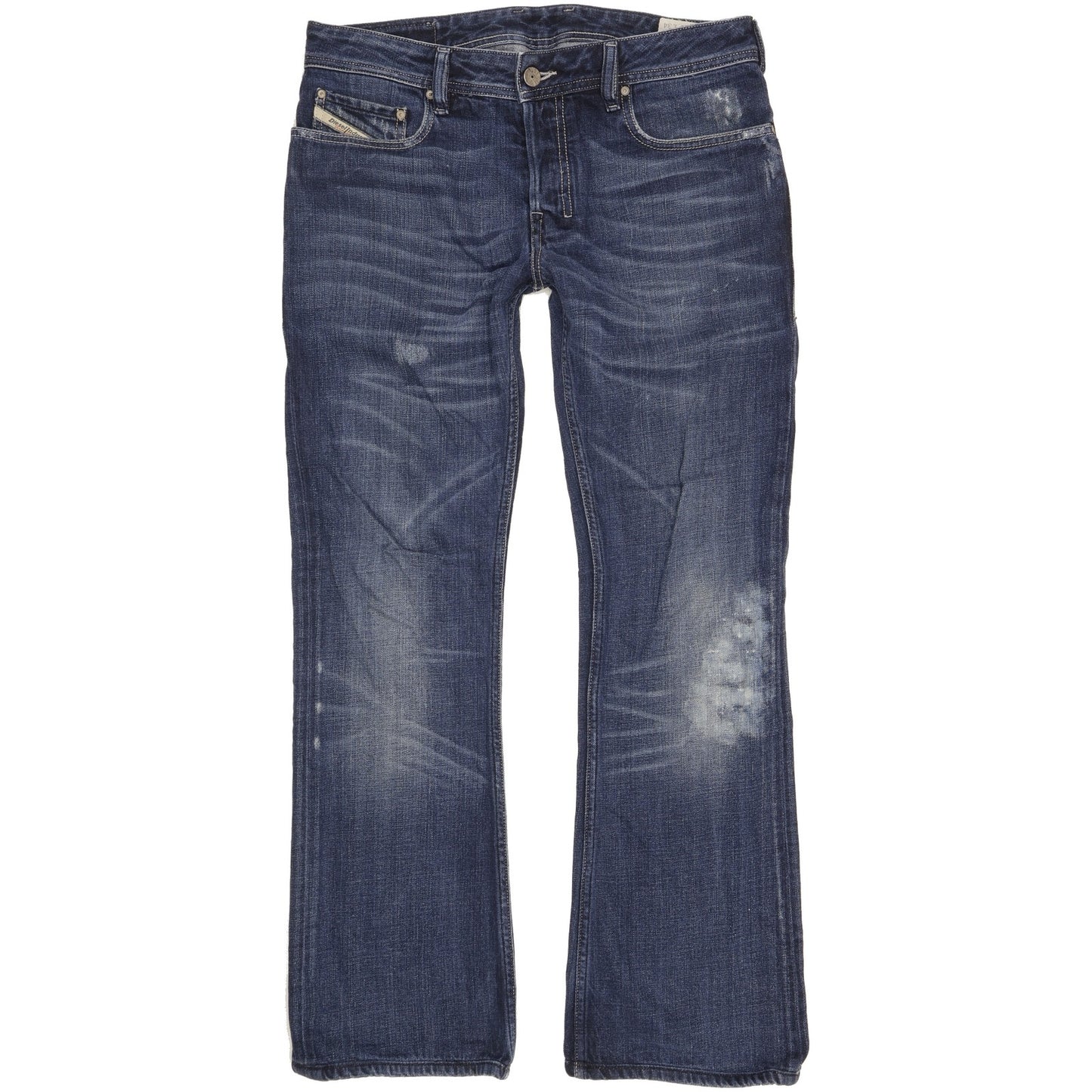 Diesel Zatiny Men Blue Bootcut Regular Jeans W31 L31