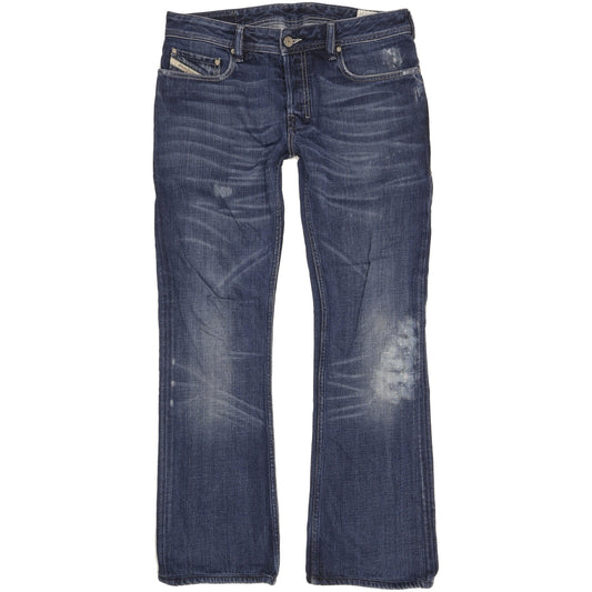 Diesel Zatiny Men Blue Bootcut Regular Jeans W31 L31