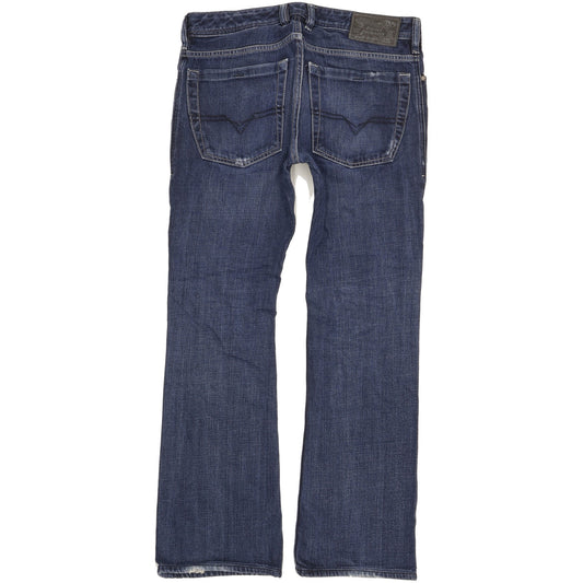 Diesel Zatiny Men Blue Bootcut Regular Jeans W31 L31