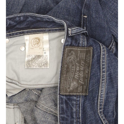 Diesel Zatiny Men Blue Bootcut Regular Jeans W31 L31