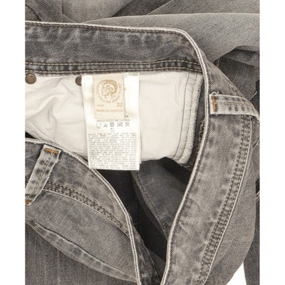 Diesel Darron Men Grey Tapered Slim Jeans W32 L32